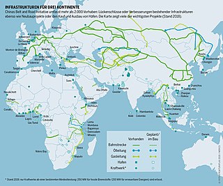 Belt and Road Initiative Chinas infrastructure and economic project that cuts across much of the world