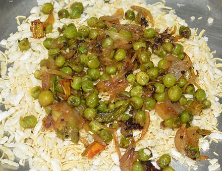 Matar chiura is a popular winter breakfast in Bhojpuri cuisine