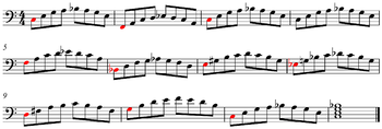 Chord rewrite rules II: use of chromatic passing chords Play . Chord rewrite rules II.png