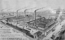 Christofle-Fabrik in Saint-Denis (vor 1900)
