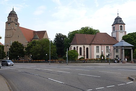 Christuskirche und St. Martinskirche (Pforzheim)