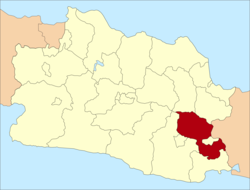 Lokasi Kabupaten Ciamis