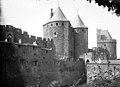 Cité - Porte Narbonnaise et tour - Carcassonne - Médiathèque de l'architecture et du patrimoine - APMH00032535.jpg