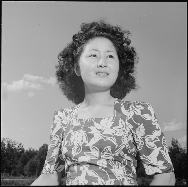 File:Closing of the Jerome Relocation Center, Denson, Arkansas. Clara Hasegawa, Jerome residents, whose . . . - NARA - 539752.tif