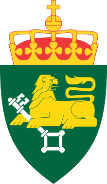 Former insignia of NSM Coat of arms of the Norwegian National Security Authority.svg