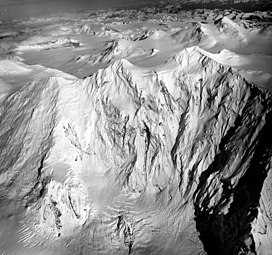 Columbia Gletser, Kepala, Menggantung Gletser, 24 agustus 1964 (GLETSER 1068).jpg