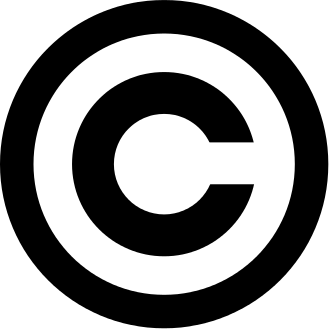 A copyright symbol used in copyright notice Copyright.svg