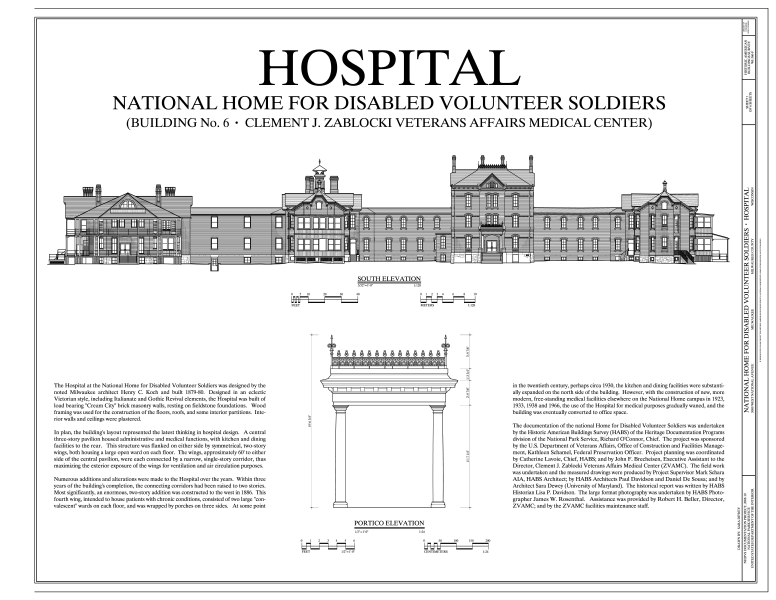 File:Cover Sheet - National Home for Disabled Volunteer Soldiers, Northwestern Branch, Hospital, 5000 West National Avenue, Milwaukee, Milwaukee County, WI HABS WI-360-F (sheet 1 of 6).png