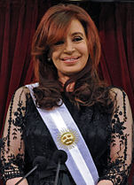 Cristina Fernández de Kirchner (2007-2015) 19 de febreru de 1953 (70 años)