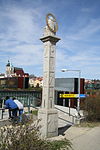 Cultural monument column with statue of Pietà, Jihlava, Jihlava District.JPG