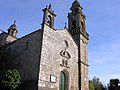 Fachada da Igrexa parroquial de Santa Mª dos Baños de Cuntis
