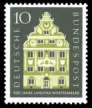 Württembergische Landstände: Die Landschaft Altwürttembergs, Die Stände des Königreichs Württemberg 1815 bis 1918, Die Tagungsgebäude der württembergischen Landstände