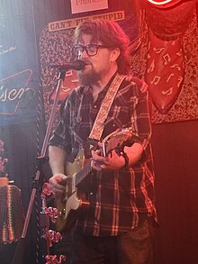 Damon Fowler playing the Buckingham Blues Bar in Fort Myers, Florida