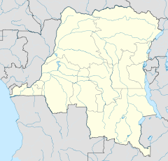 Mapa lokalizacyjna Demokratycznej Republiki Konga