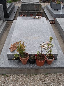 Derrida's grave Derrida graf.JPG