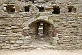 Detail at the 12th-century Norman House in Christchurch. [308]