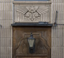 Plaza Hotel, El Paso Details from the facade of a building in downtown El Paso, Texas LCCN2014630842.tif