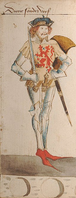 Dirk IV, Count of Holland, by Hendrik van Heessel