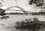 Bron och bilfärjan 1962