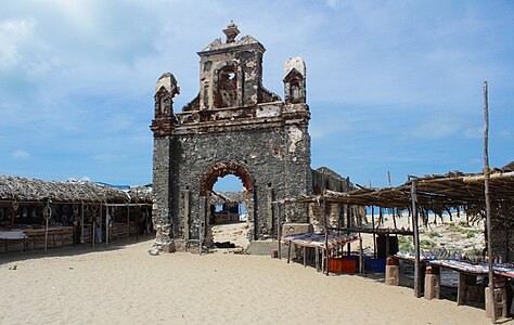 Church destroyed in 1964 Rameswaram cyclone