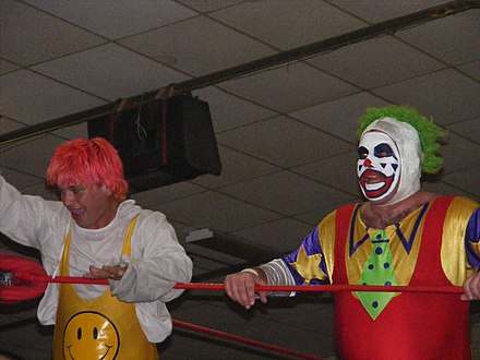 Most clowns. Doink клоун. Доинк Рестлер. Мэтт Осборн Доинк. WWF Doink the Clown.