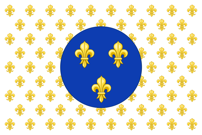 File:Drapeau royaliste français (étendard royal).png