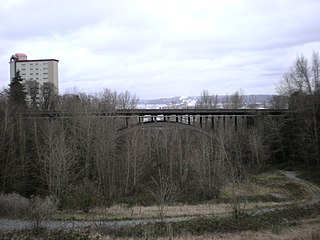 <span class="mw-page-title-main">East 34th Street Bridge</span> Bridge in Tacoma, Washington