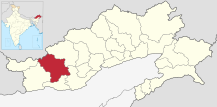 East Kameng in Arunachal Pradesh (India).svg