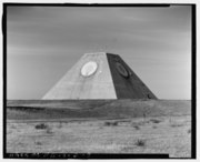 East oblique of missile site control building - Stanley R