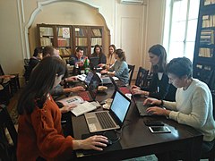 Edit-a-thon at the Institute for the Protection of Cultural Monuments of Serbia