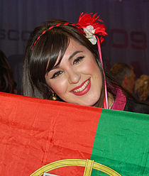 Daniela Varela ved ESC 2009