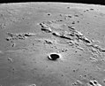 Oblique regional view also from Apollo 16