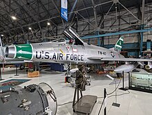 F-100D at Wings Over the Rockies Air and Space Museum F-100D Super Sabre Wings Over the Rockies.jpg