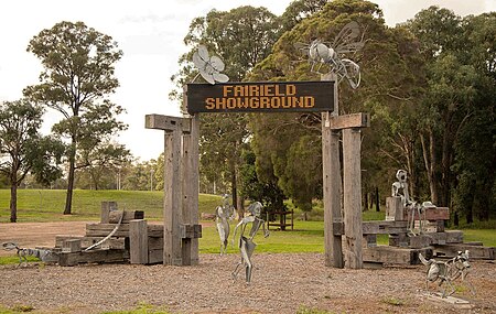 Fairfield showground entrance