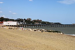 Felixstowe, strân en pier