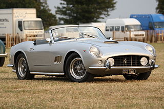 <span class="mw-page-title-main">Ferrari 250 GT California Spyder</span> Motor vehicle