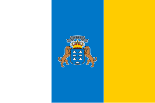 Vlag van de Canarische eilanden