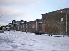 Buildings at the former Thorny Bank Colliery.
