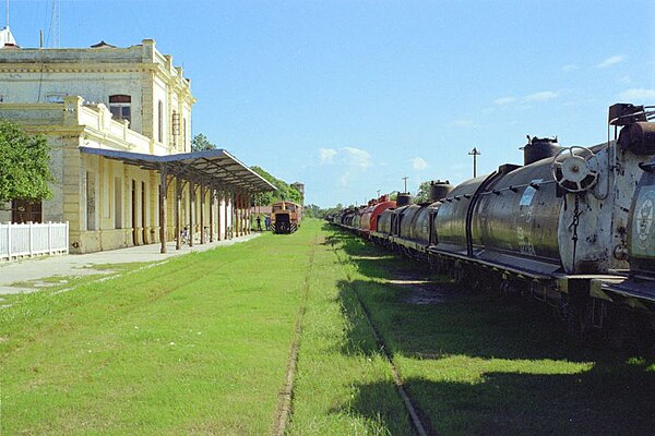 Freight rail station in the city of Formosa