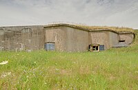 Une des casemate de Bourges vue de l'extérieur.