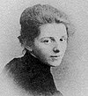 Paula Modersohn-Becker auf einem Foto von 1895