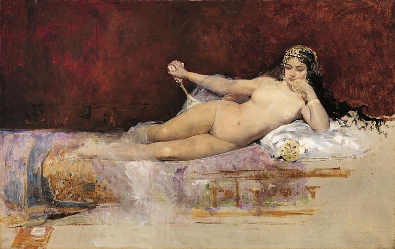 File:Francesco Netti - Nudo di donna su una ottomana.jpg