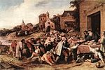 Frans Francken (II) - Az irgalmasság hét cselekedete - WGA8206.jpg