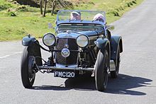 1936 Ulster 100 Frazer Nash Ulster 100 in Valley of Rocks (8684545147) (cropped).jpg