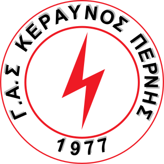 <span class="mw-page-title-main">Keravnos Perni F.C.</span> Greek association football club