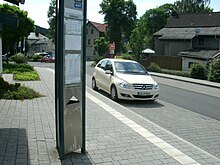 TaxiBusPlus der Regionalverkehr Köln am Busbahnhof Hellenthal