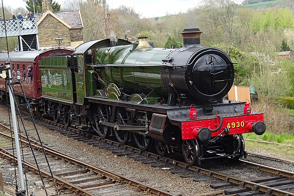 4930 Hagley Hall on the SVR in April 2023.