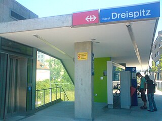 <span class="mw-page-title-main">Basel Dreispitz railway station</span>