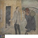 Gastvrijheid voor vreemdelingen, Gustave Van de Woestyne, 1920, Koninklijk Museum voor Schone Kunsten Gent, 1969-C.jpg