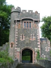 Barbican gate of Glenarm Castle, Co. Antrim
